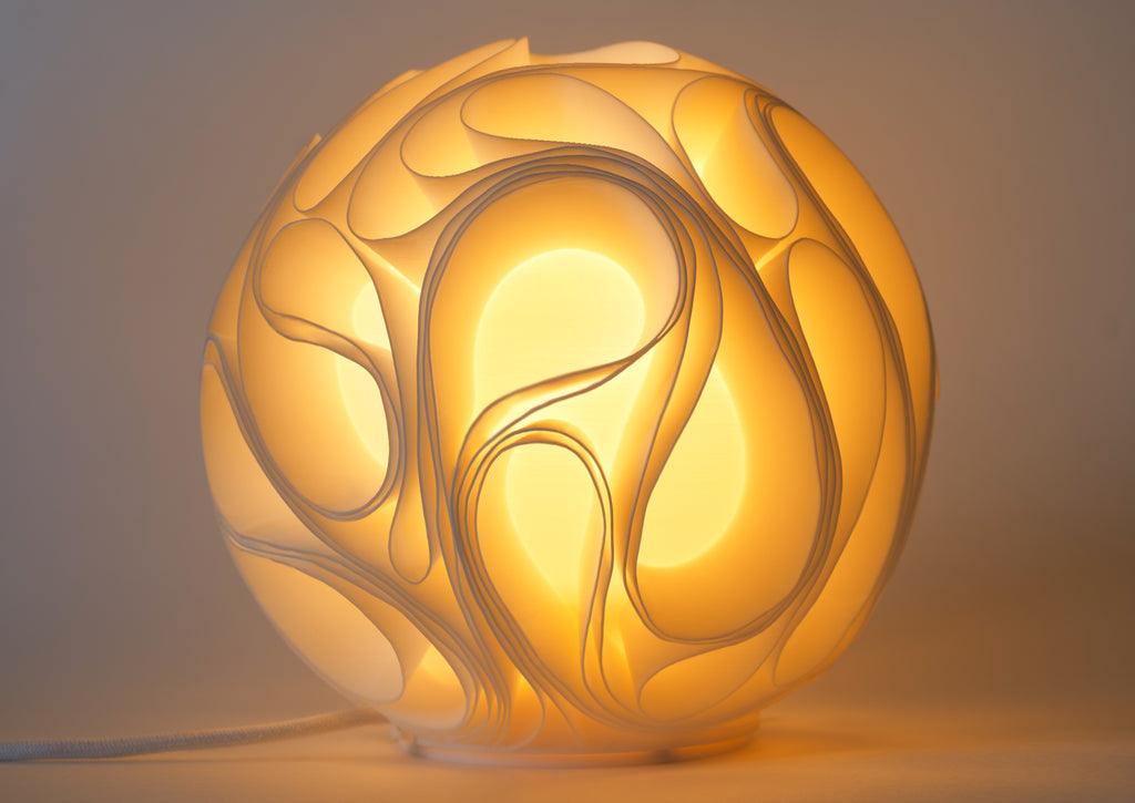 Schwerkraft Skulptur Lampe