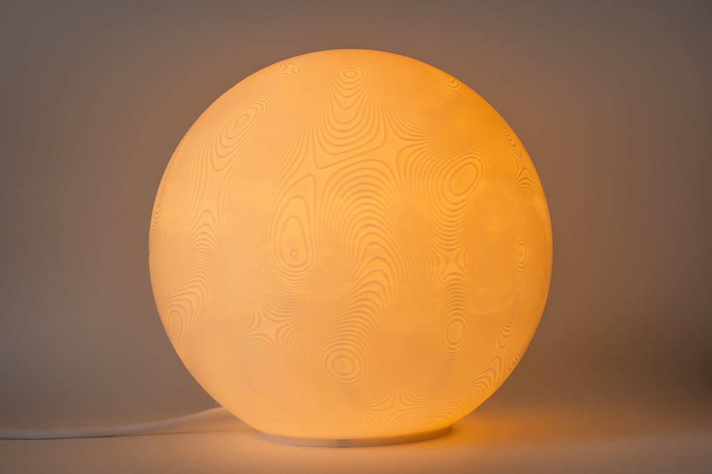 Landschaftsskulptur Lampe