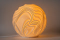 Fliessende Skulptur Lampe