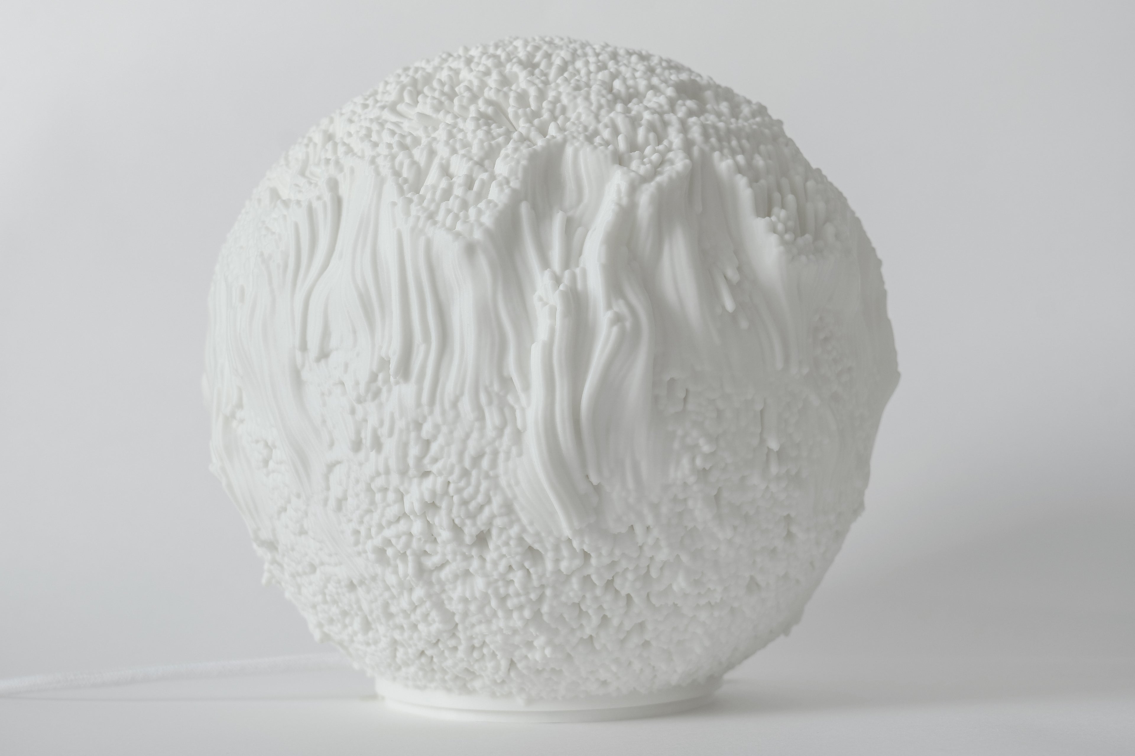 Riffskulptur Lampe