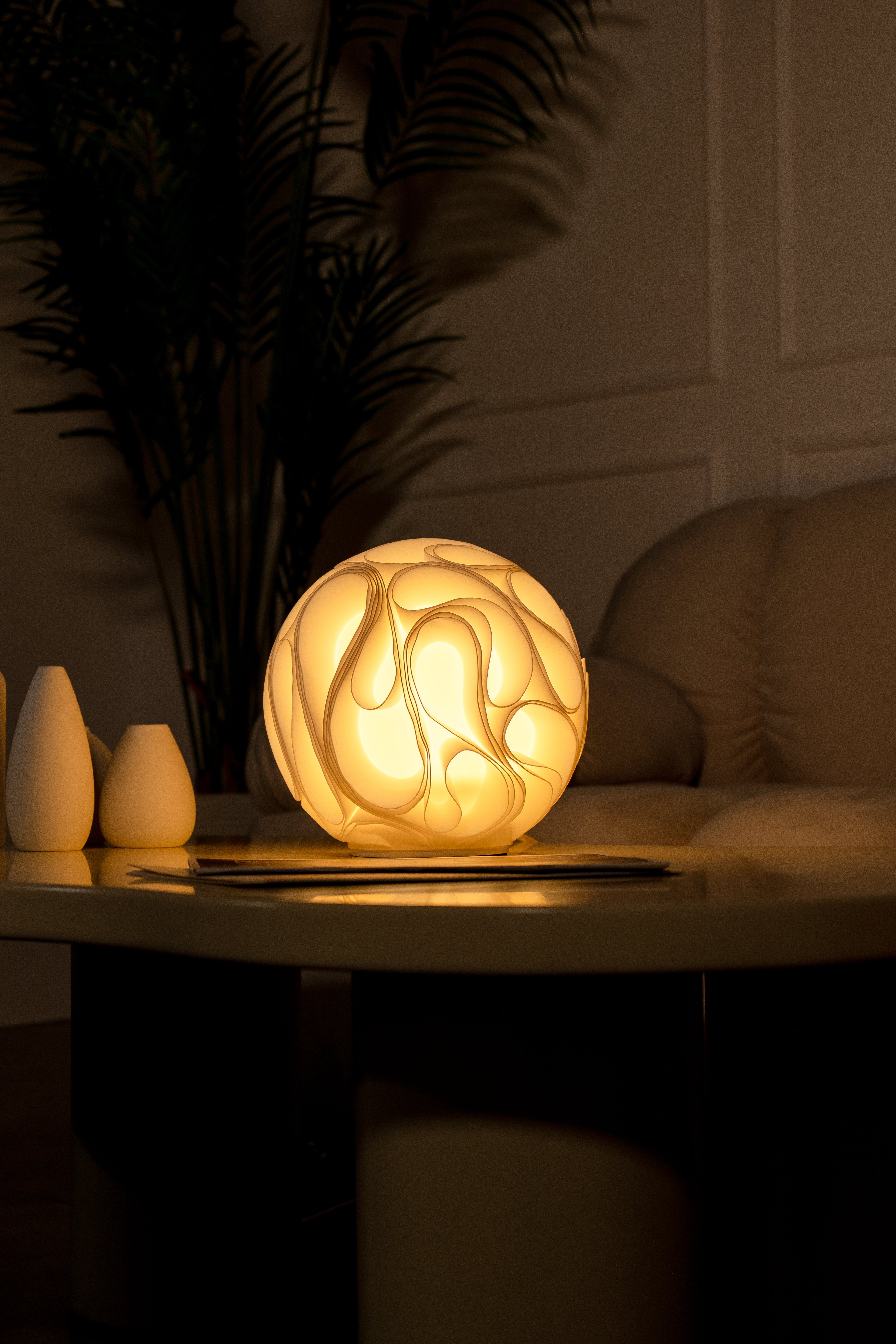 Schwerkraft Skulptur Lampe