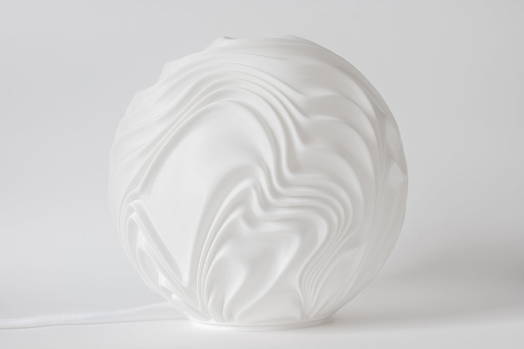 Fliessende Skulptur Lampe
