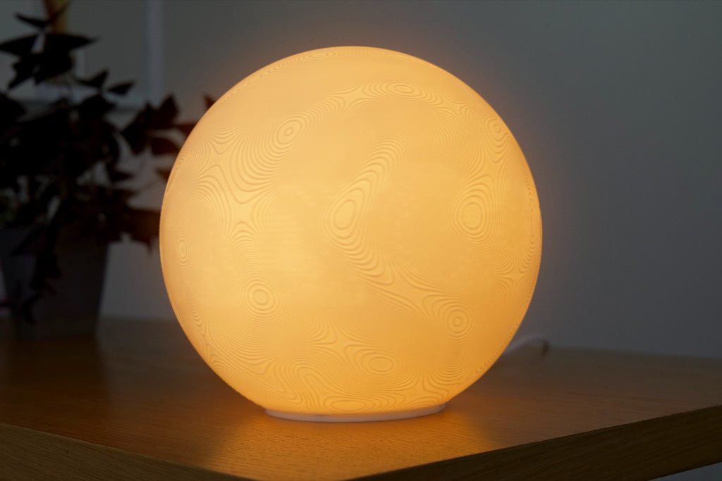 Landschaftsskulptur Lampe