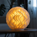 Organisch gewachsene Lampe