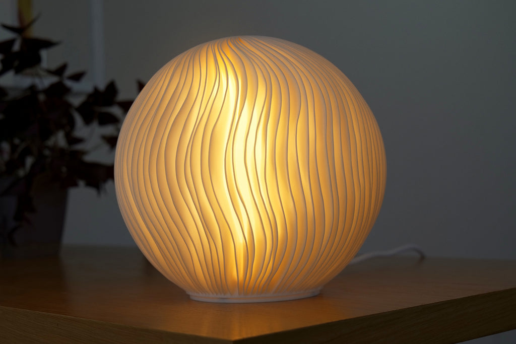 Wind Skulptur Lampe