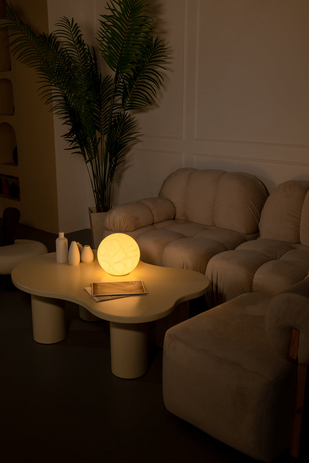Flussskulptur Lampe