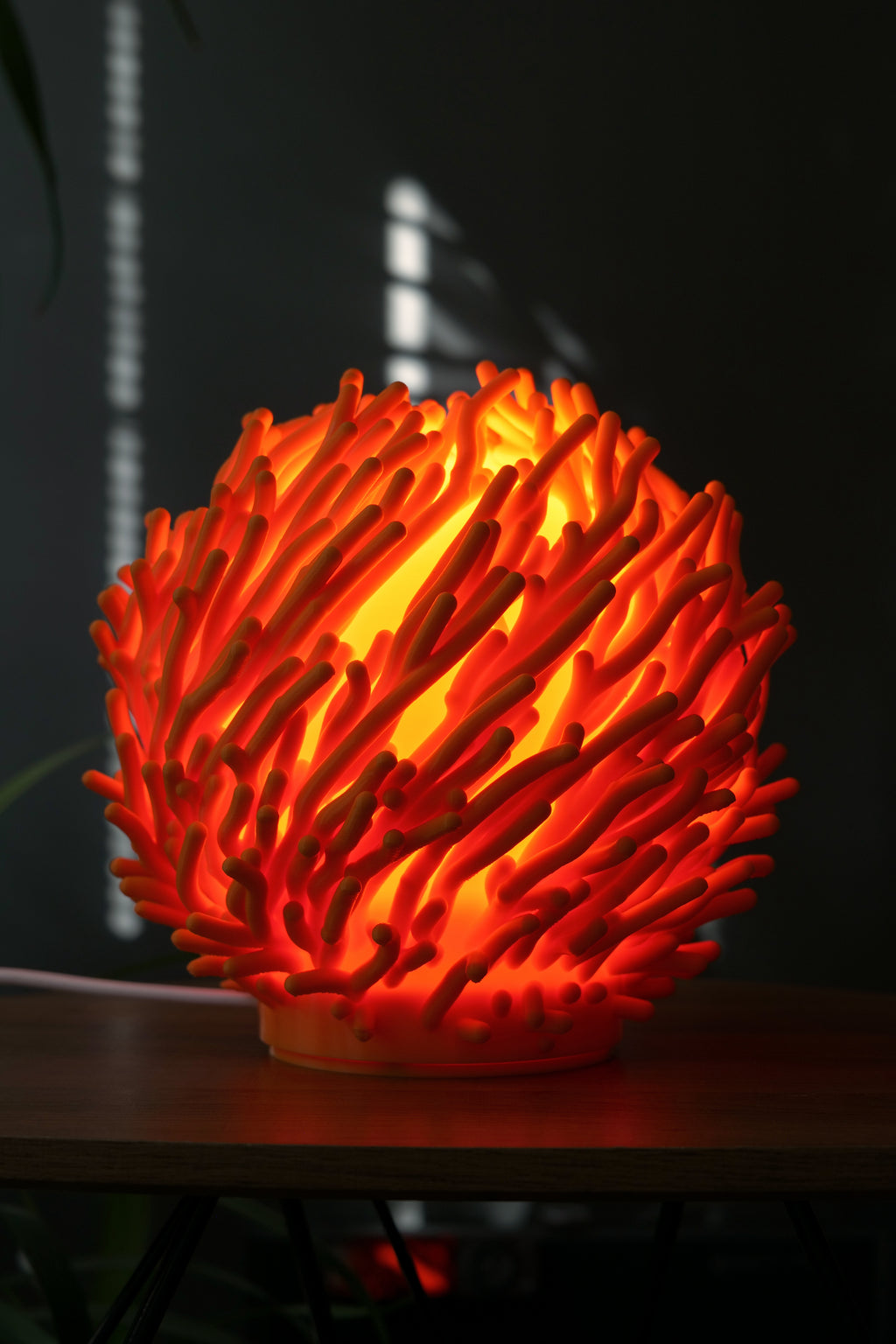 Korallen Skulpture Lampe