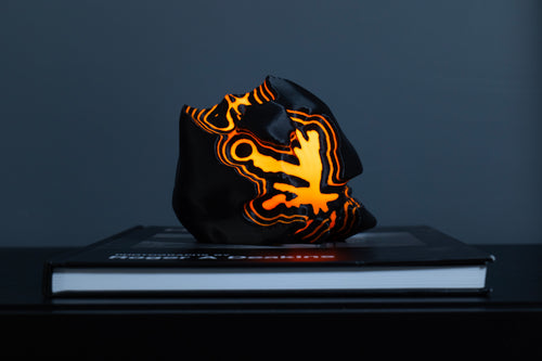 Feuer Skulptur LED Lampe