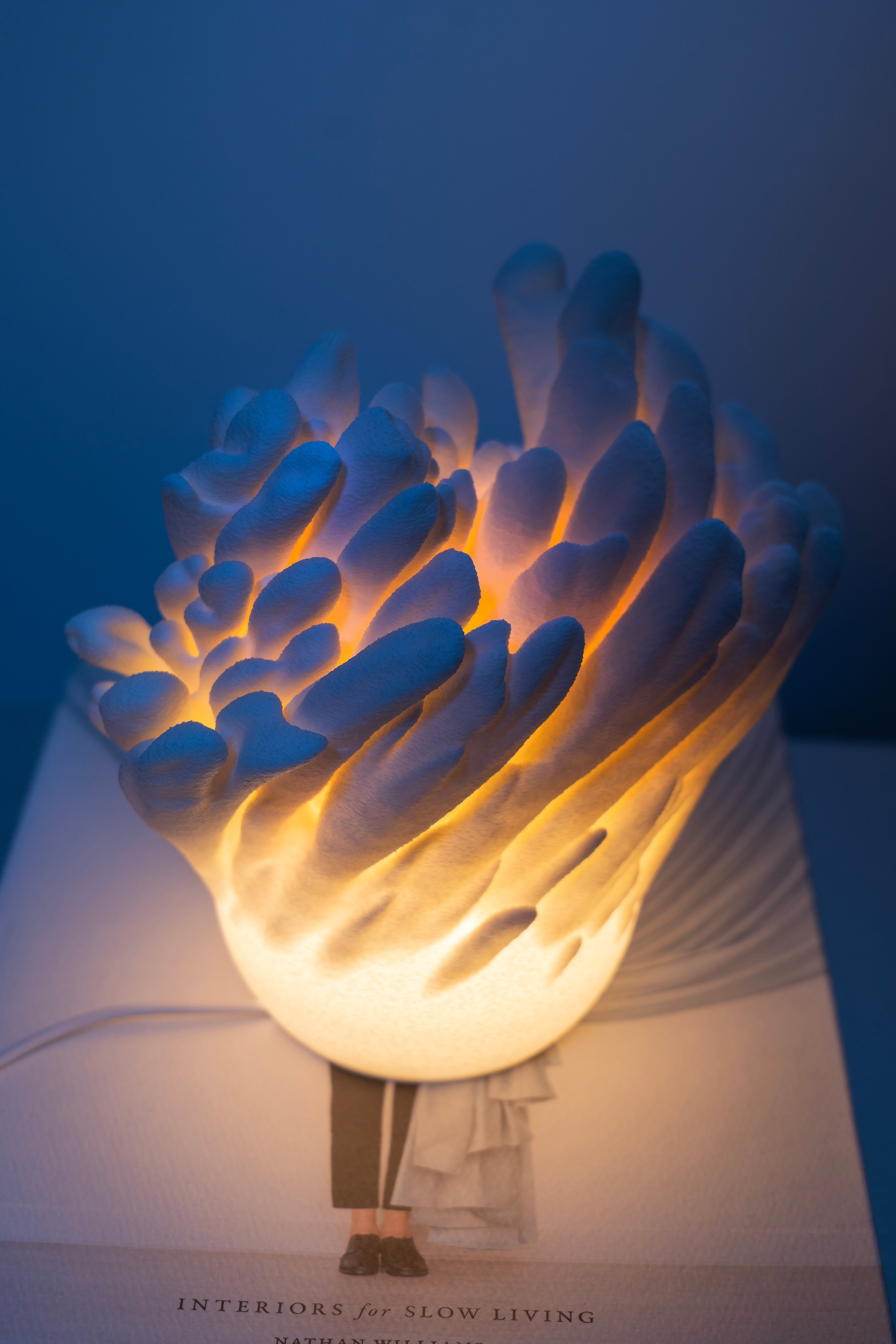 Unterwasserblumen Lampe