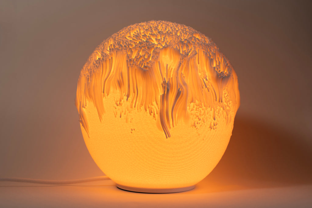 Riffskulptur Lampe