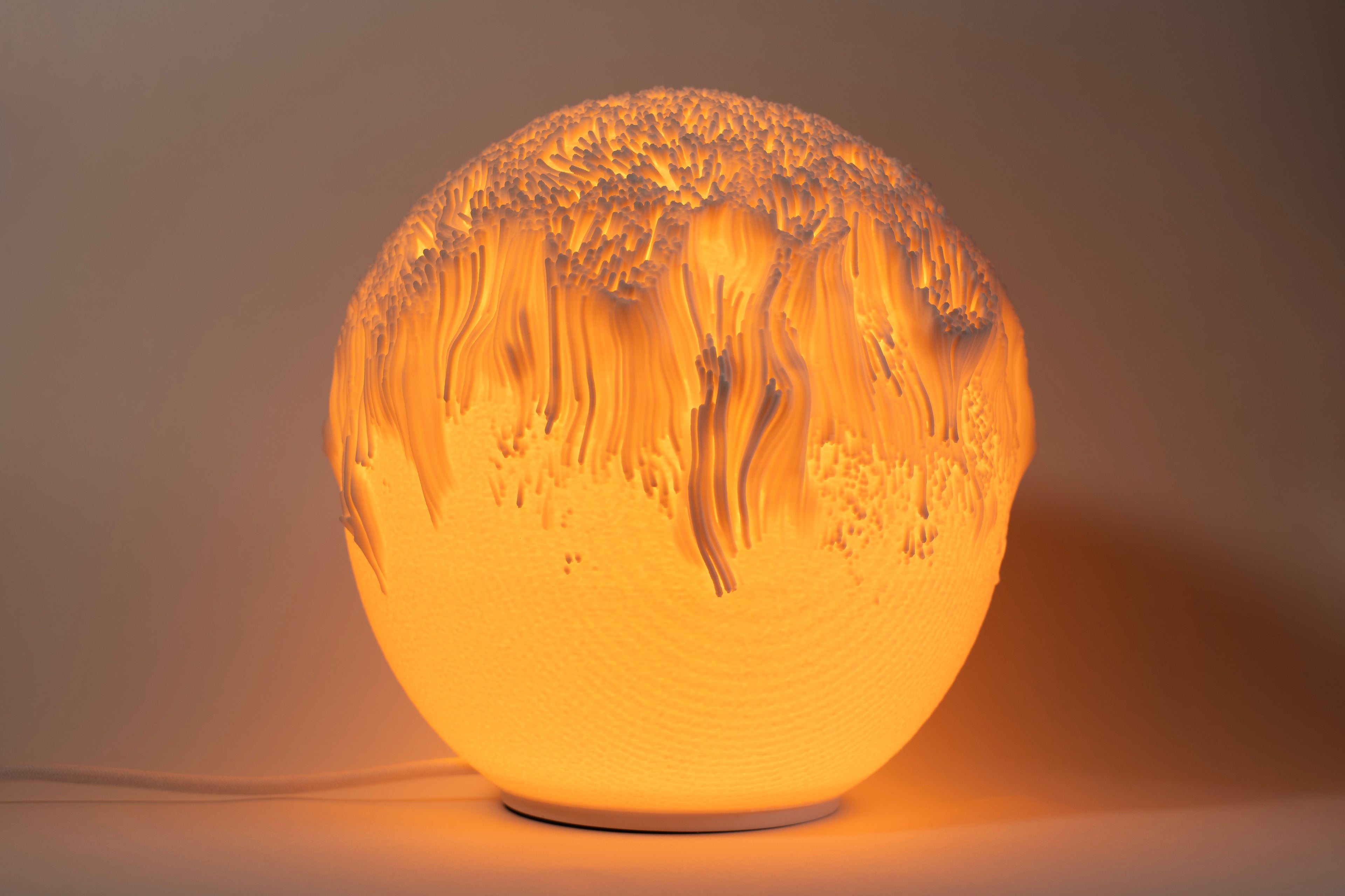 Riffskulptur Lampe